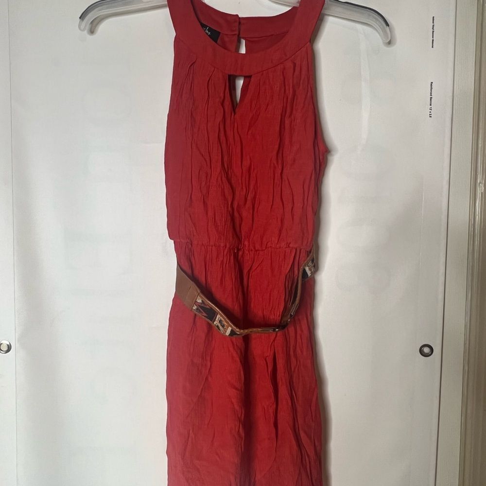 By &By Rust Mini Dress - Picture 6 of 8